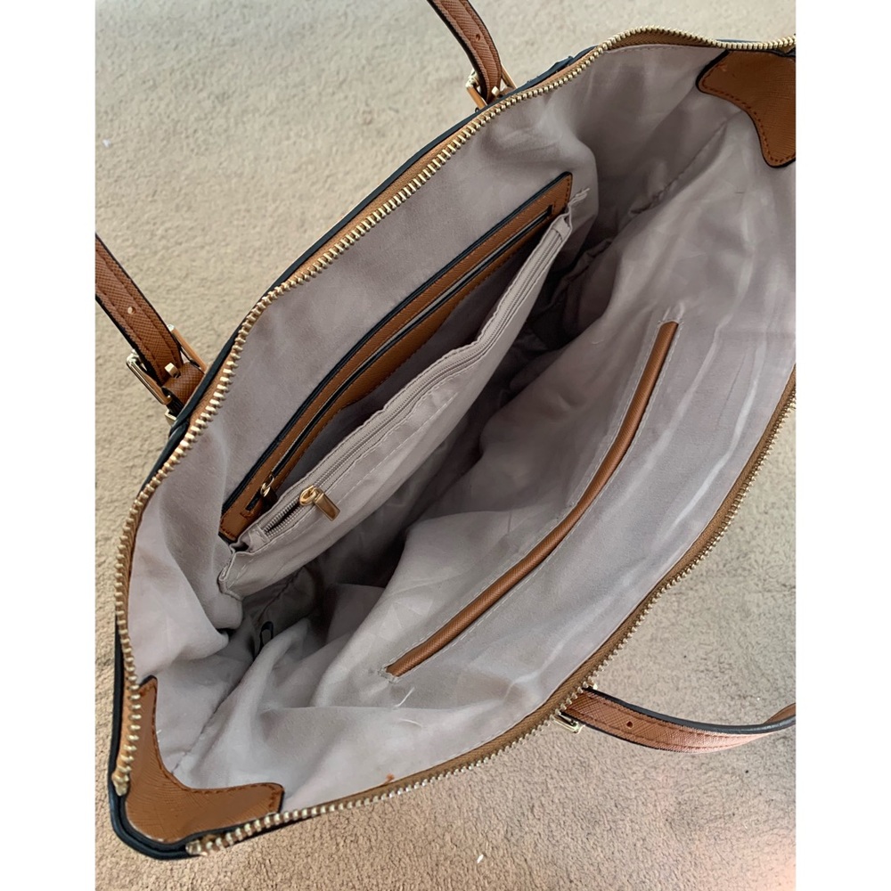 Faux Leather Tote - Picture 3 of 8